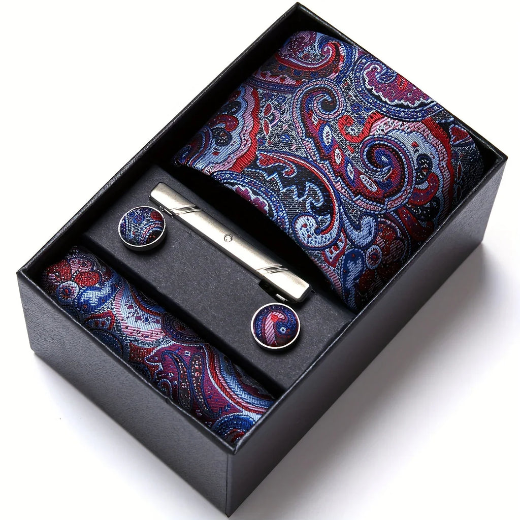 Archie | Men's Paisley Tie Gift Set