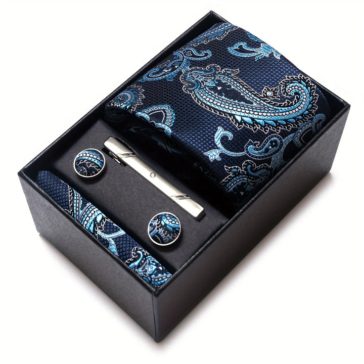 Archie | Men's Paisley Tie Gift Set