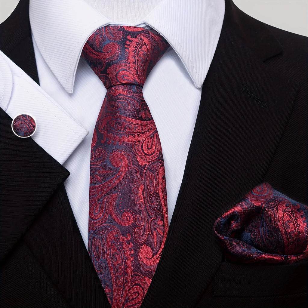 Archie | Men's Paisley Tie Gift Set
