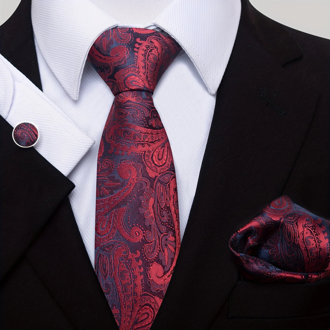 Archie | Men's Paisley Tie Gift Set