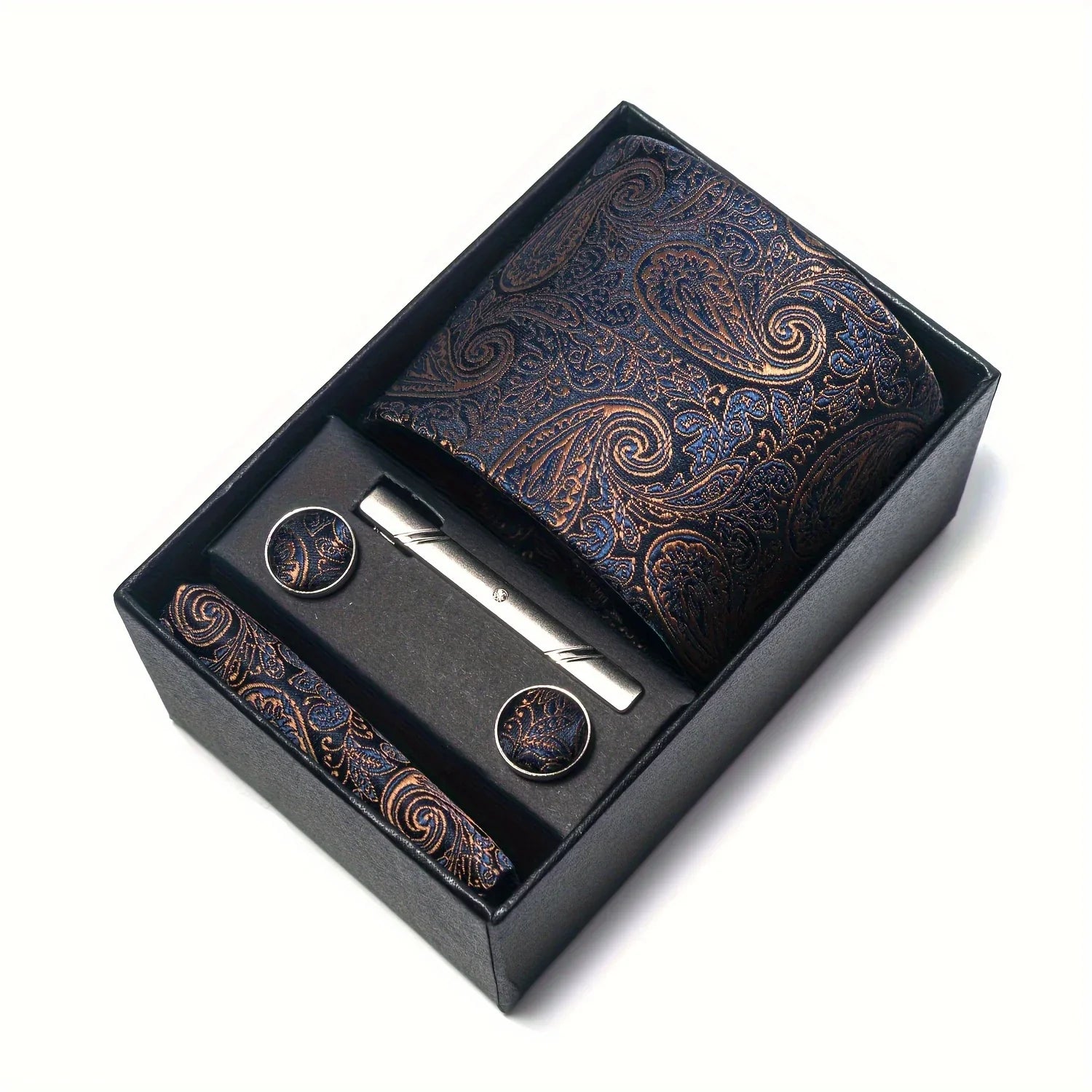 Archie | Men's Paisley Tie Gift Set