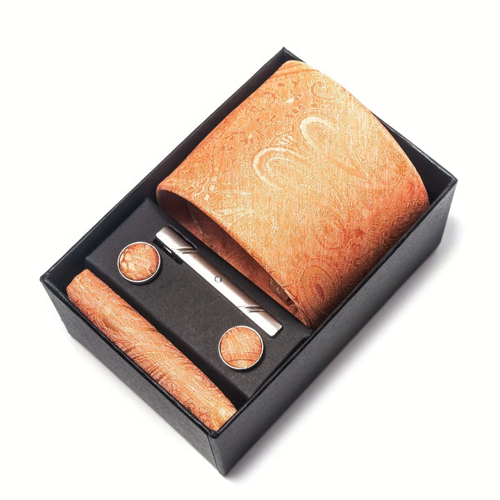 Archie | Men's Paisley Tie Gift Set
