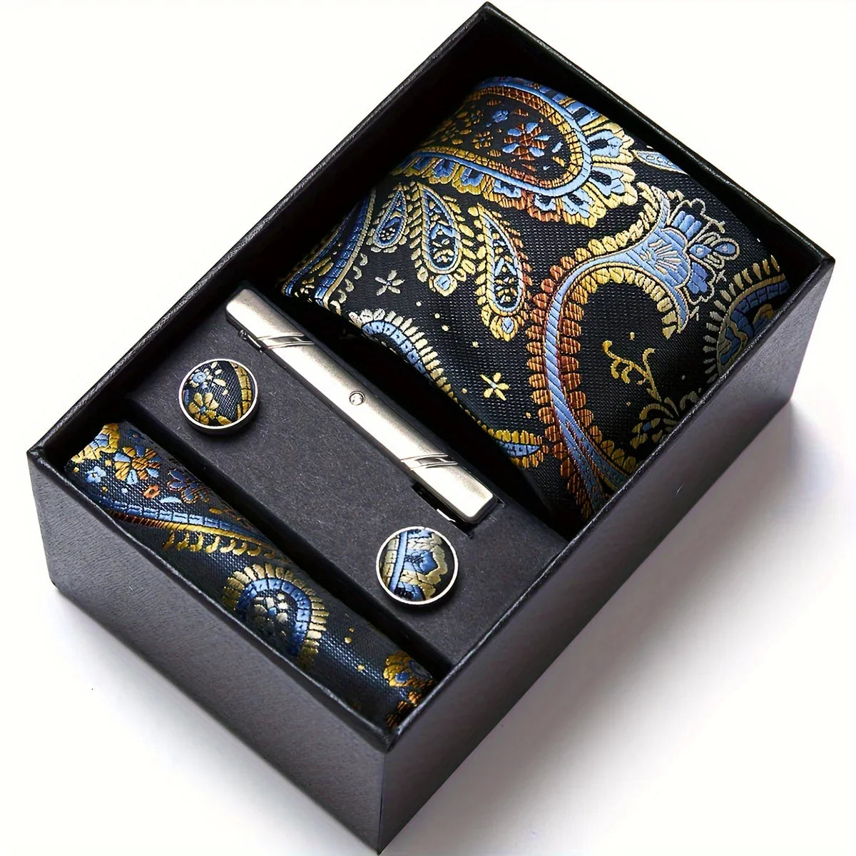 Archie | Men's Paisley Tie Gift Set
