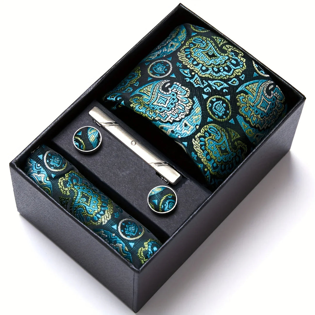Archie | Men's Paisley Tie Gift Set