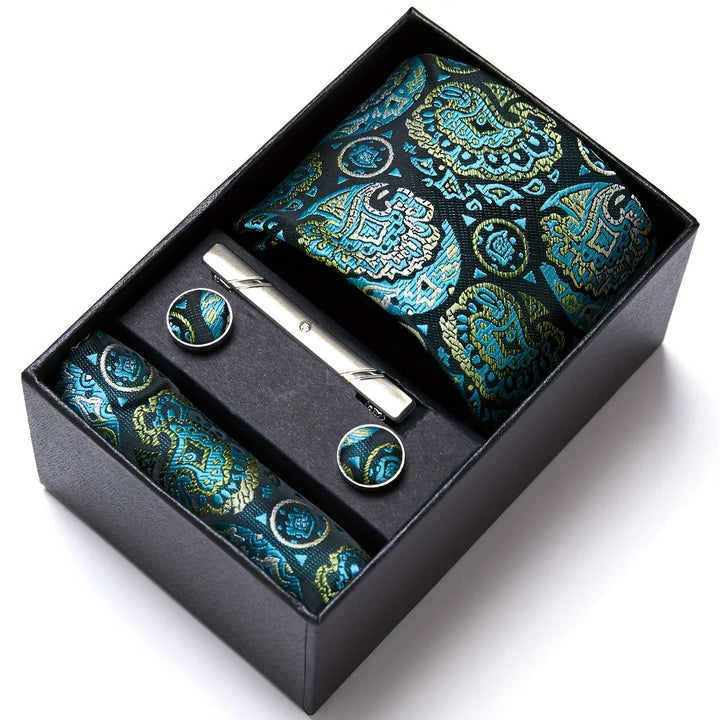 Archie | Men's Paisley Tie Gift Set