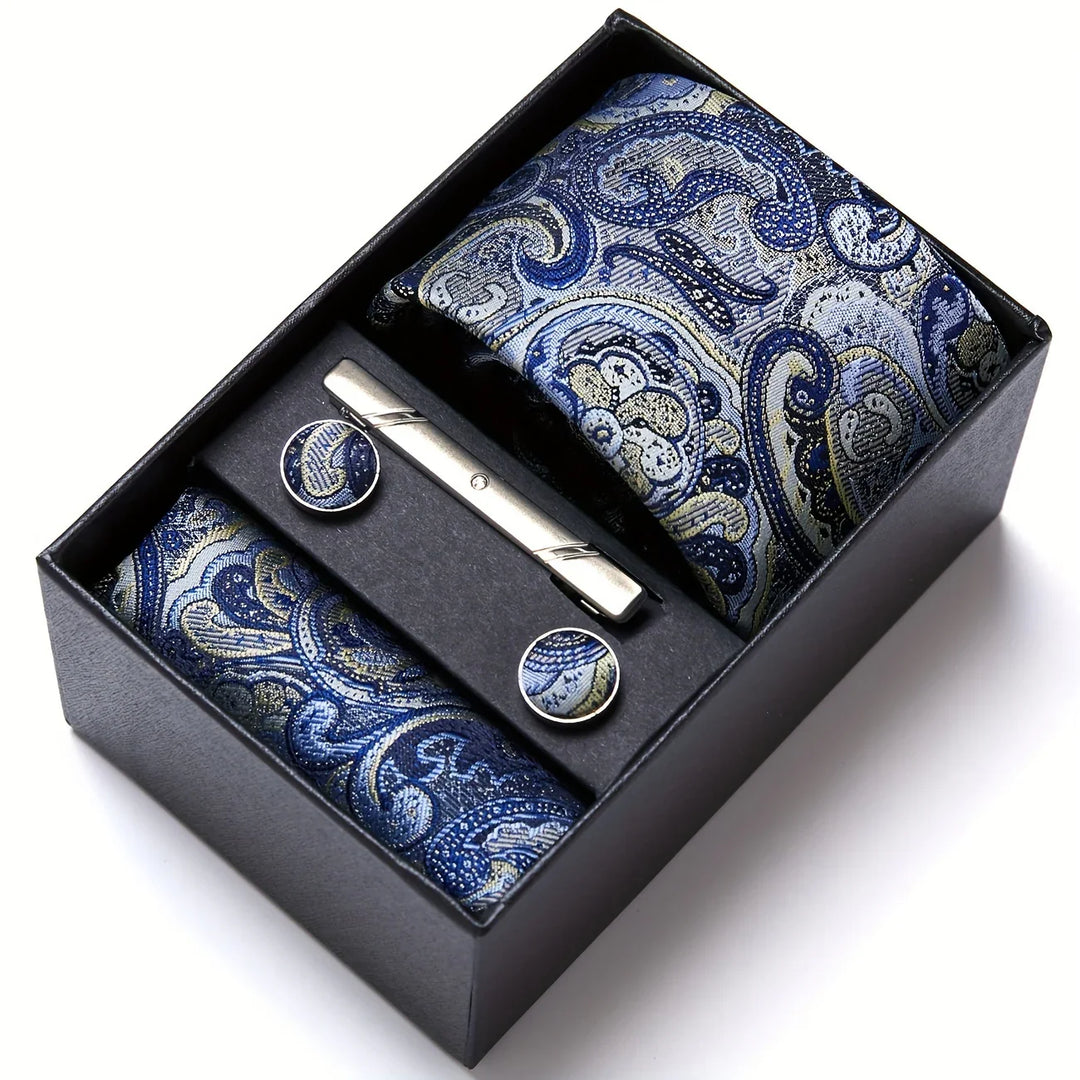 Archie | Men's Paisley Tie Gift Set