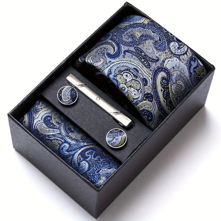 Archie | Men's Paisley Tie Gift Set