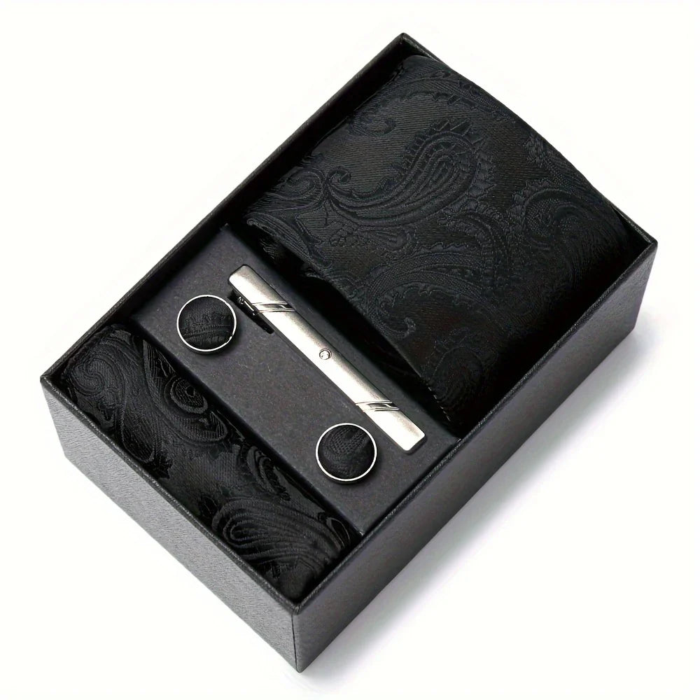 Archie | Men's Paisley Tie Gift Set