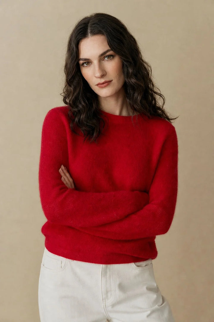 Daisy | Women's Mohair Crewneck Jumper