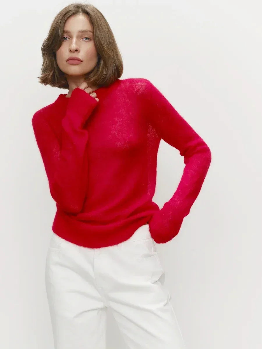 Daisy | Women's Mohair Crewneck Jumper