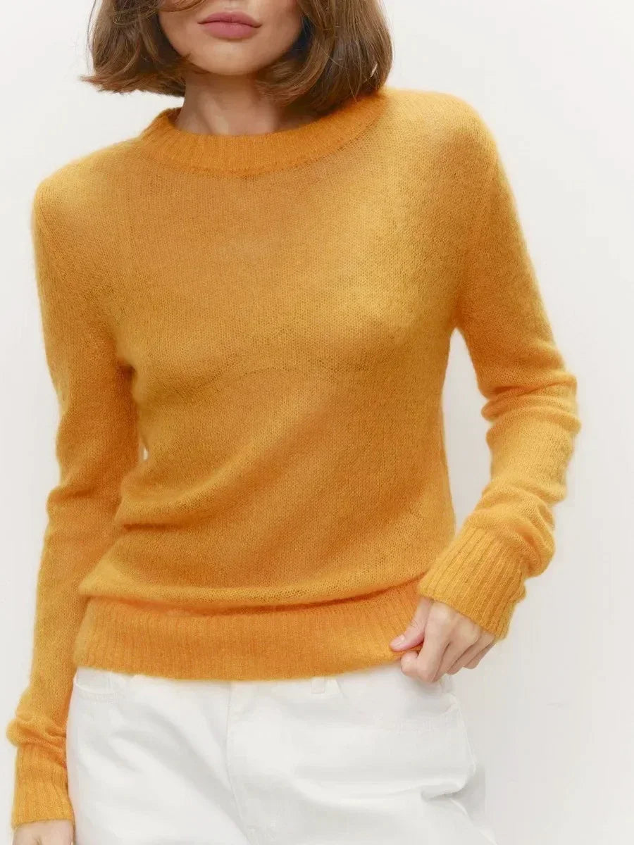 Daisy | Women's Mohair Crewneck Jumper