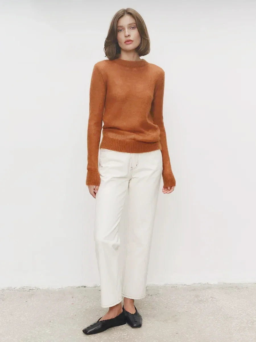 Daisy | Women's Mohair Crewneck Jumper
