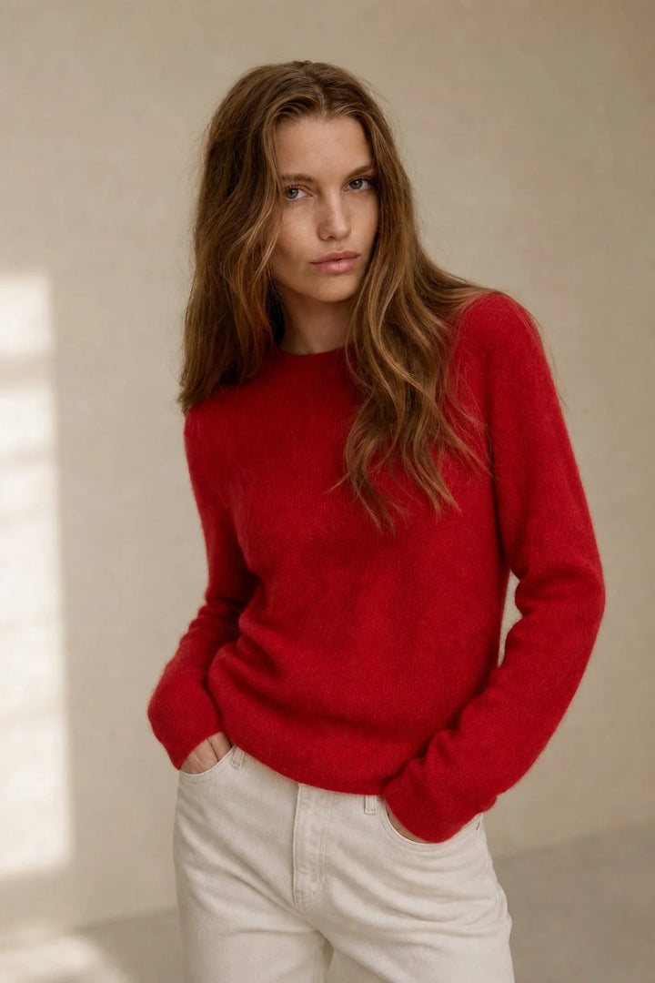 Daisy | Women's Mohair Crewneck Jumper