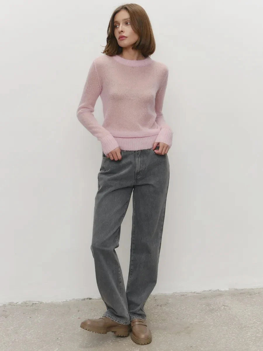 Daisy | Women's Mohair Crewneck Jumper