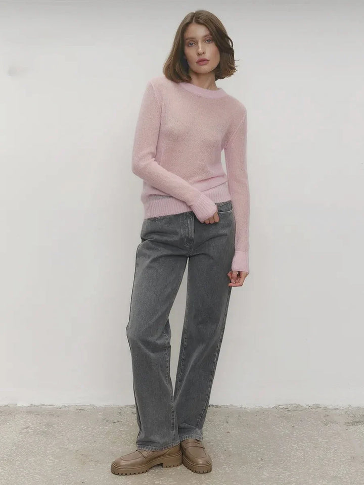 Daisy | Women's Mohair Crewneck Jumper
