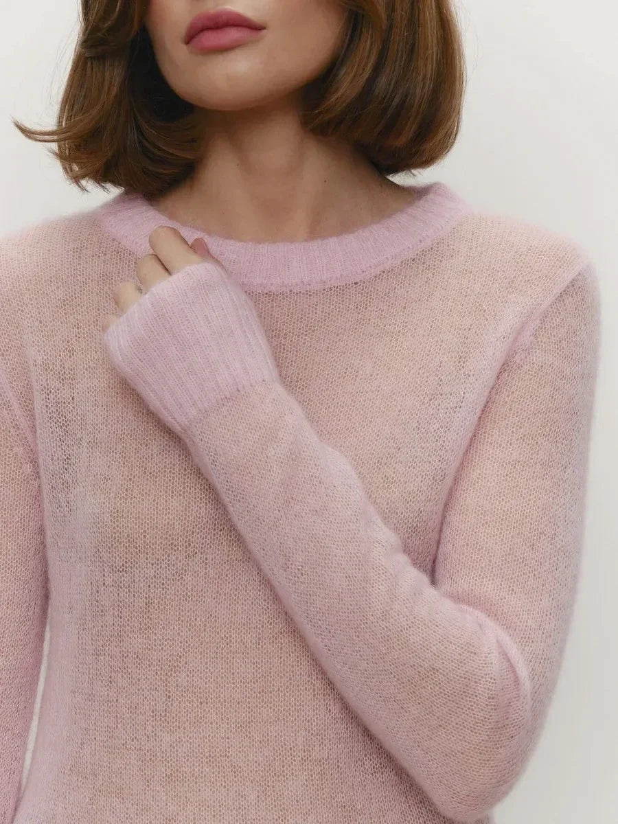 Daisy | Women's Mohair Crewneck Jumper