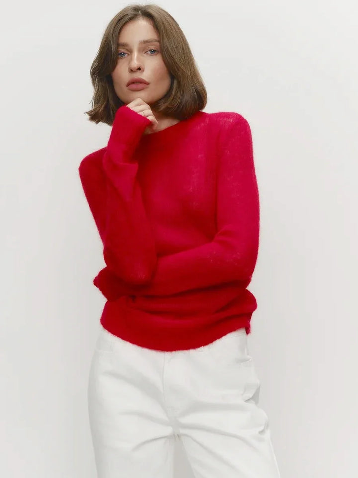 Daisy | Women's Mohair Crewneck Jumper