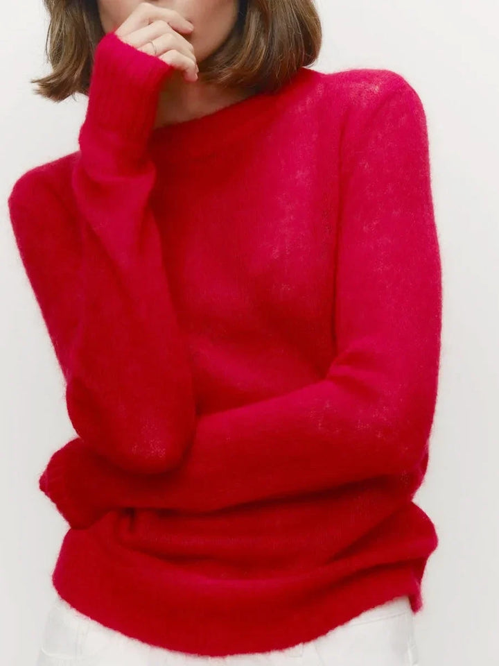 Daisy | Women's Mohair Crewneck Jumper
