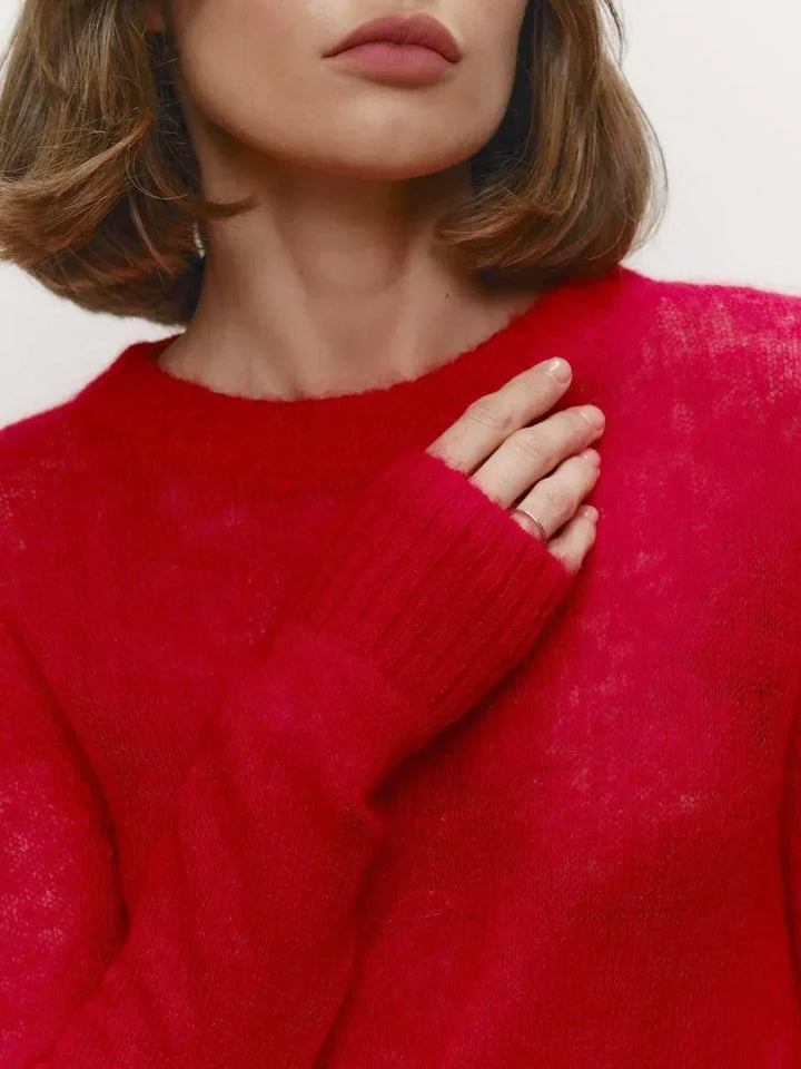 Daisy | Women's Mohair Crewneck Jumper