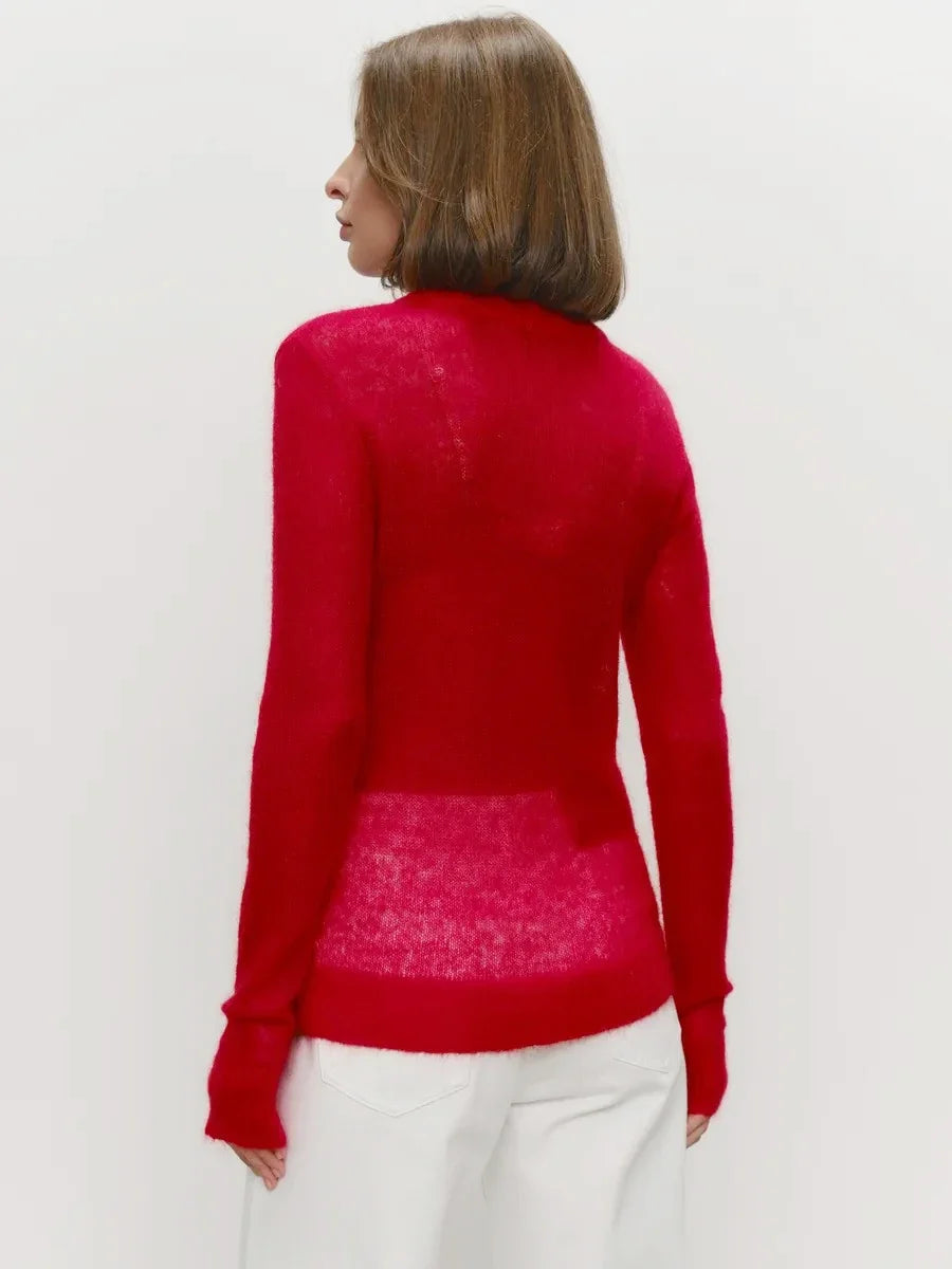 Daisy | Women's Mohair Crewneck Jumper