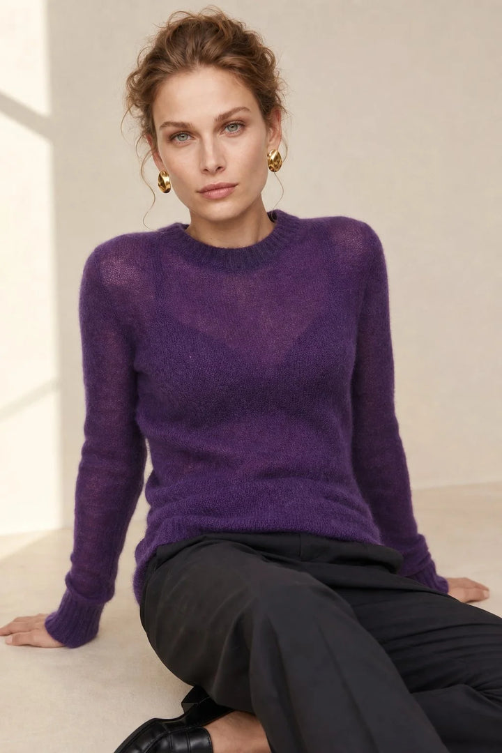 Daisy | Women's Mohair Crewneck Jumper