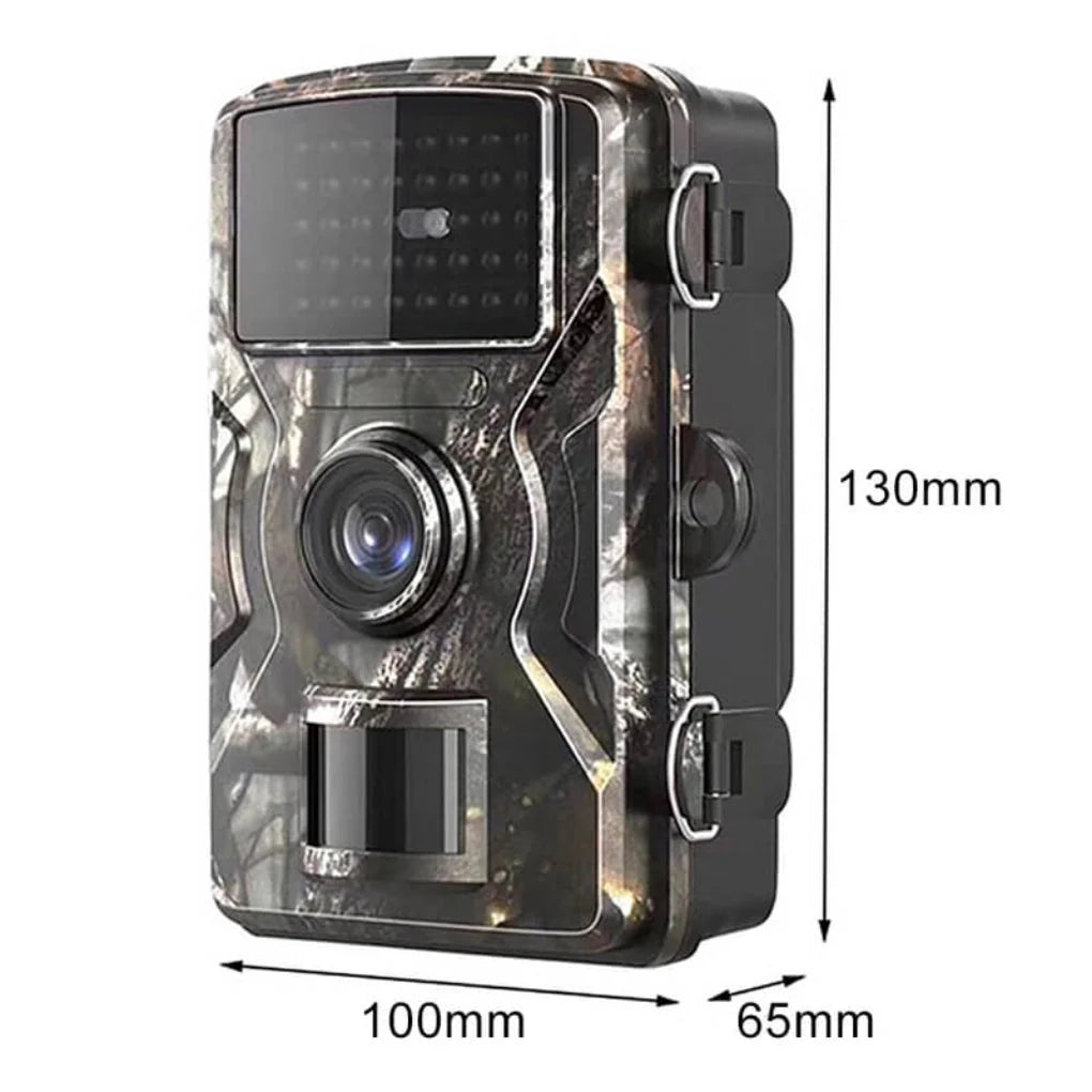 Night vision trail camera with high-resolution imaging for outdoor use