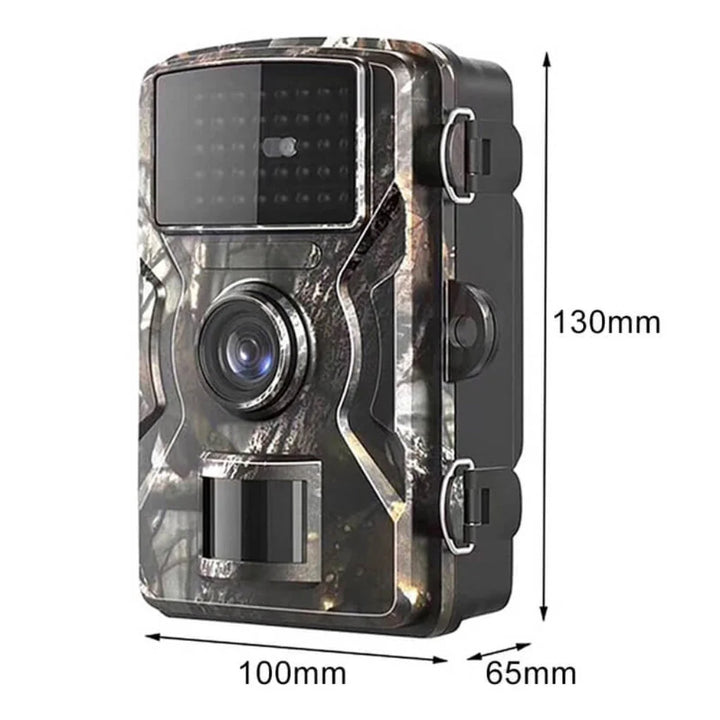 Night vision trail camera with high-resolution imaging for outdoor use