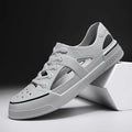 Side view of men's amphibious water trainers showing elastic toggle and flexible construction