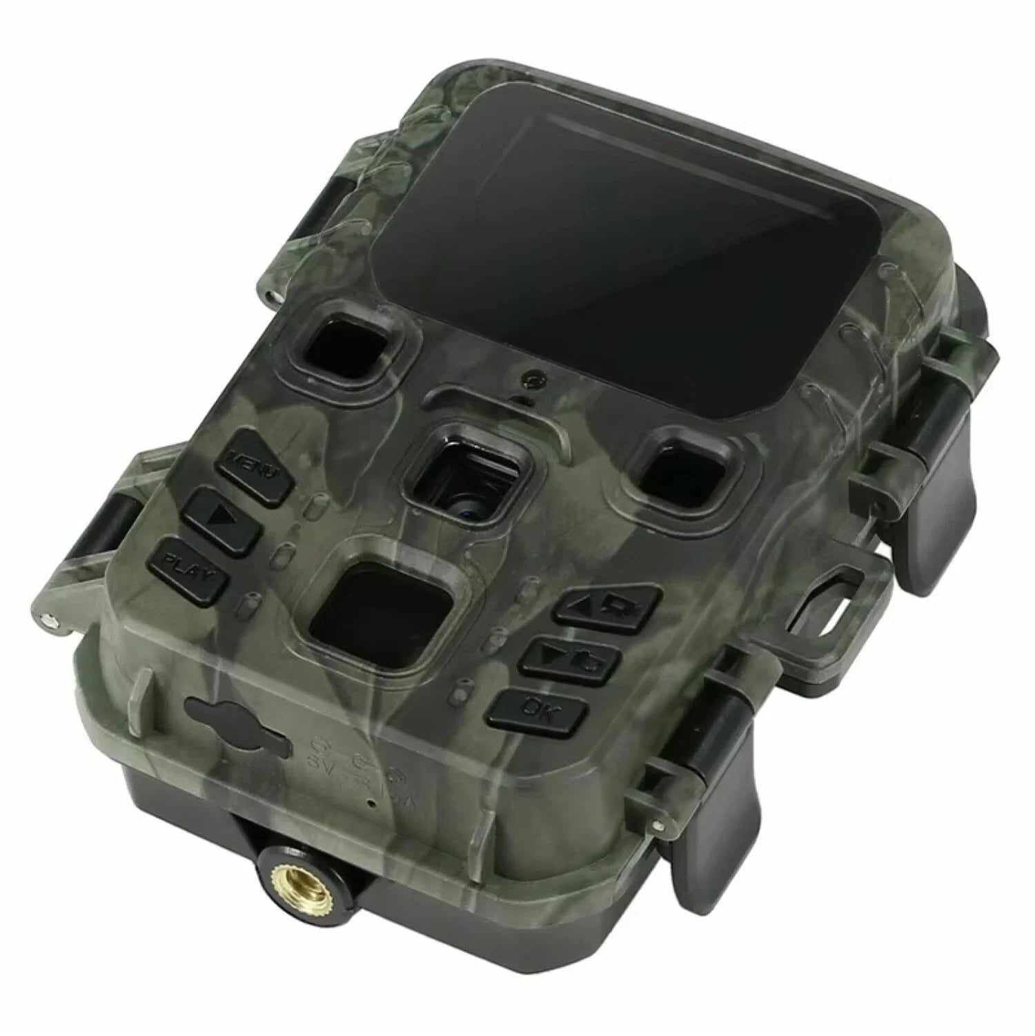 Garden camera with WiFi alerts and weatherproof construction for real-time wildlife tracking