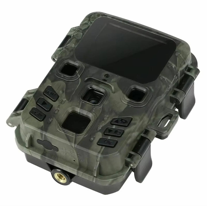 Garden camera with WiFi alerts and weatherproof construction for real-time wildlife tracking