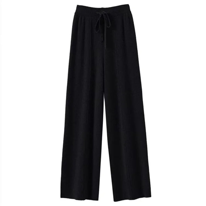 Poppy | Women's Wool Trousers Wide Leg