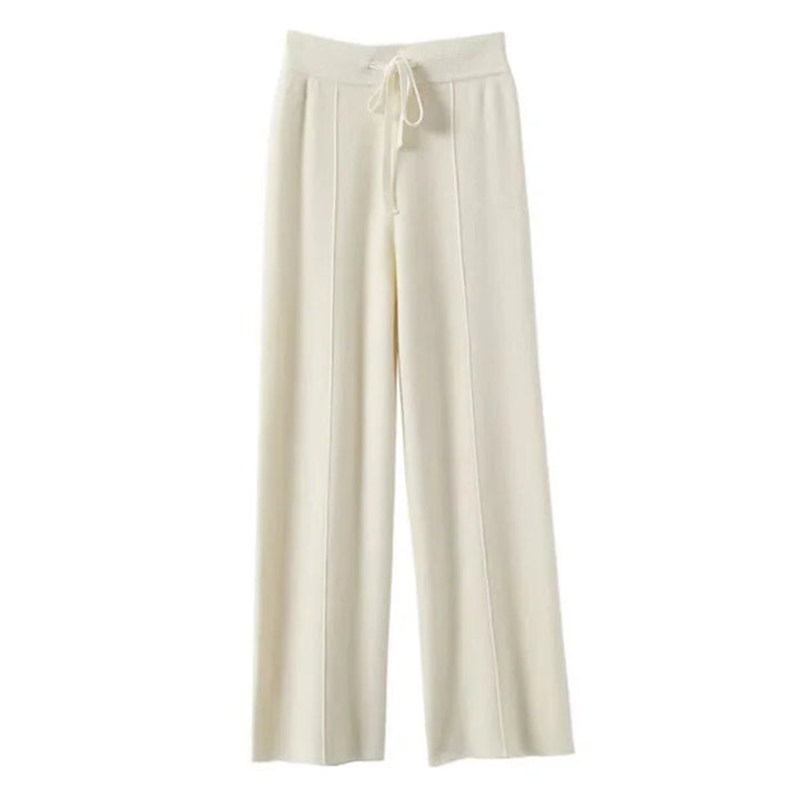 Poppy | Women's Wool Trousers Wide Leg
