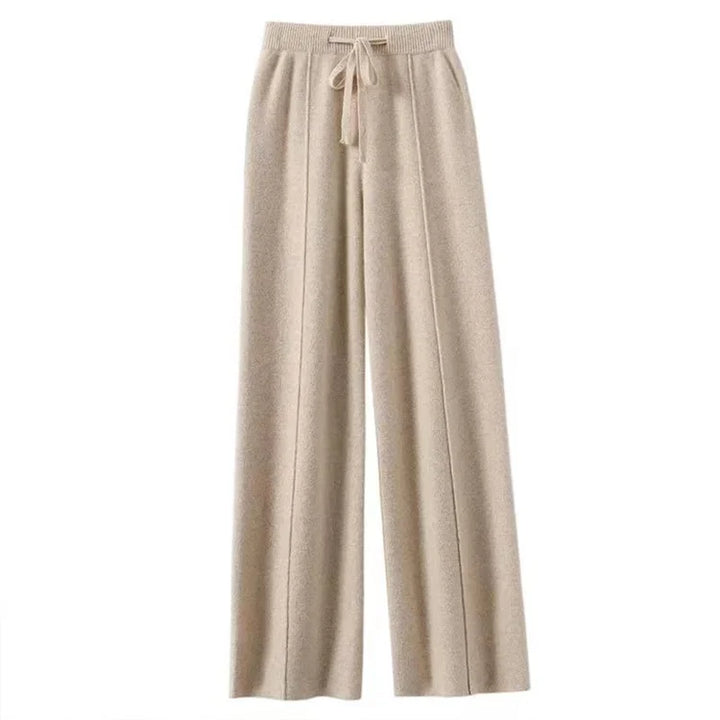 Poppy | Women's Wool Trousers Wide Leg