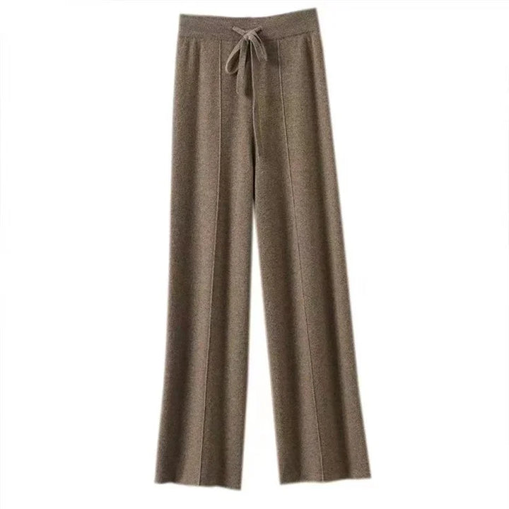 Poppy | Women's Wool Trousers Wide Leg