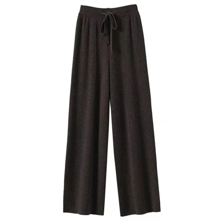 Poppy | Women's Wool Trousers Wide Leg
