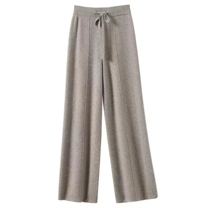 Poppy | Women's Wool Trousers Wide Leg