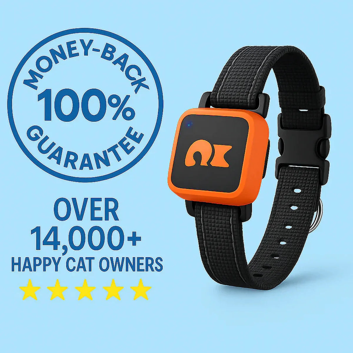 Reggie | GPS Pet Tracker Collar
