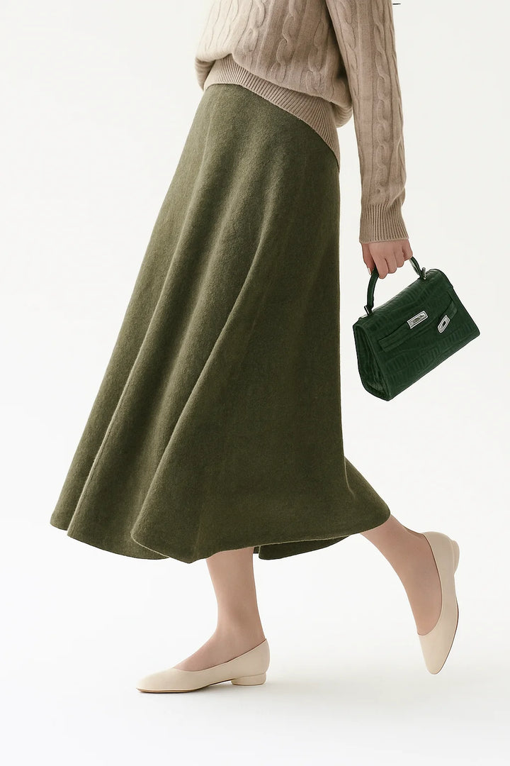 Rosie | Women's Wool Skirt