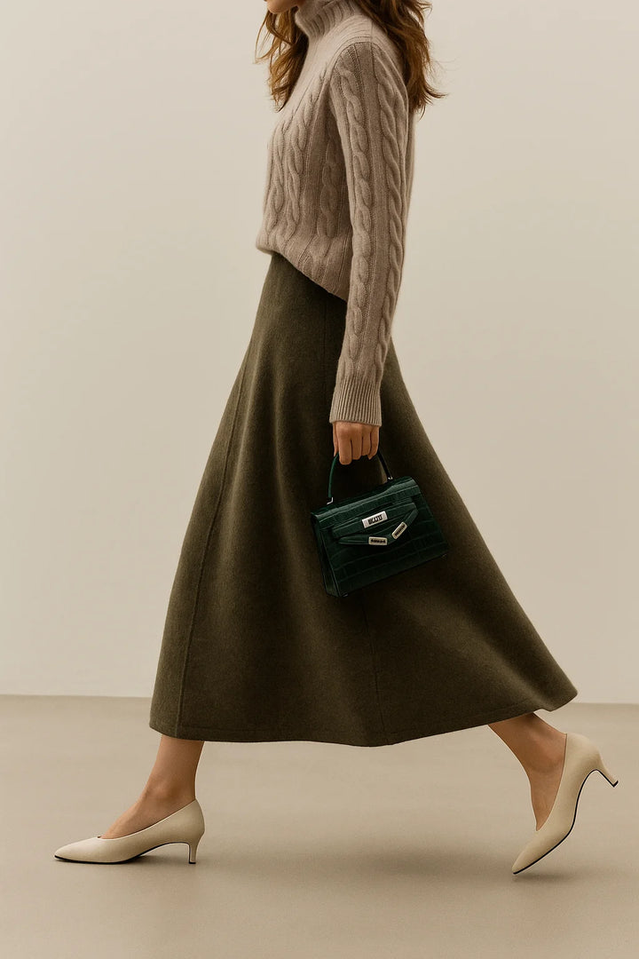 Rosie | Women's Wool Skirt