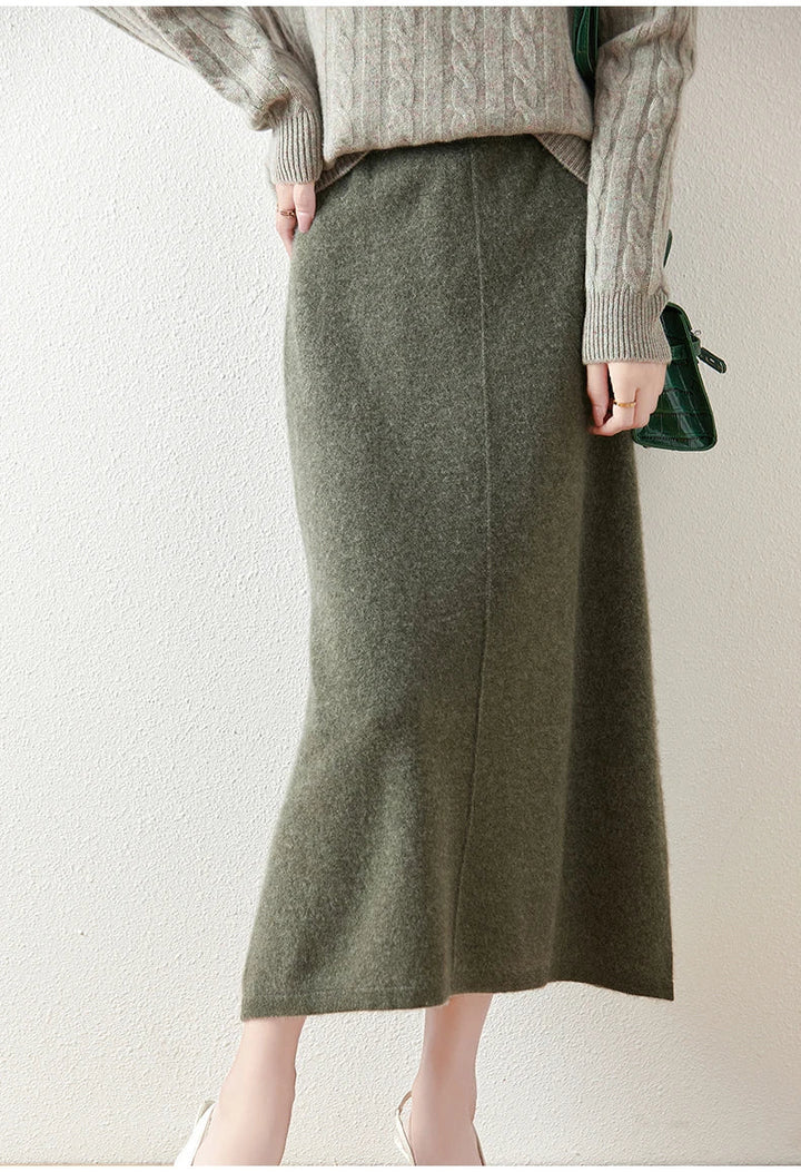 Rosie | Women's Wool Skirt