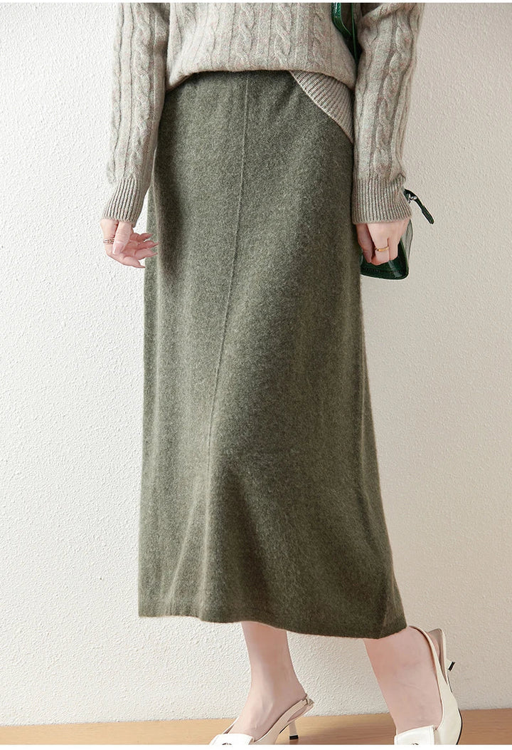 Rosie | Women's Wool Skirt