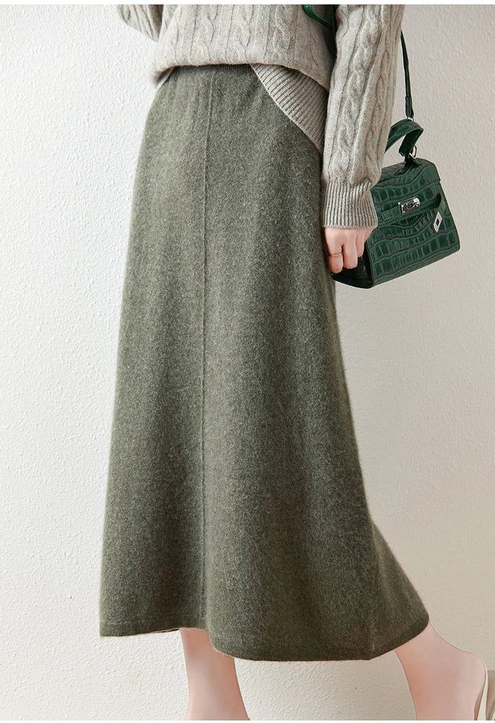 Rosie | Women's Wool Skirt