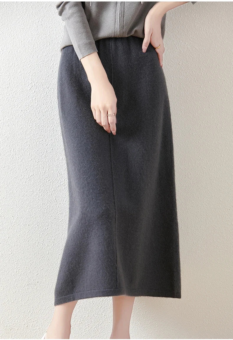 Rosie | Women's Wool Skirt