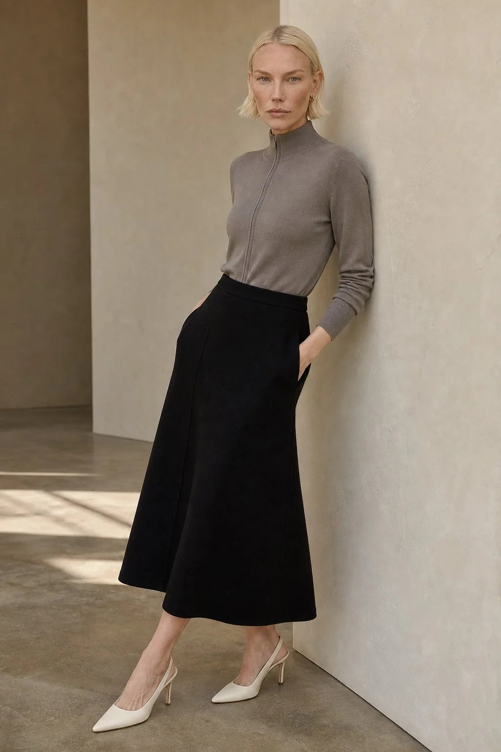 Rosie | Women's Wool Skirt