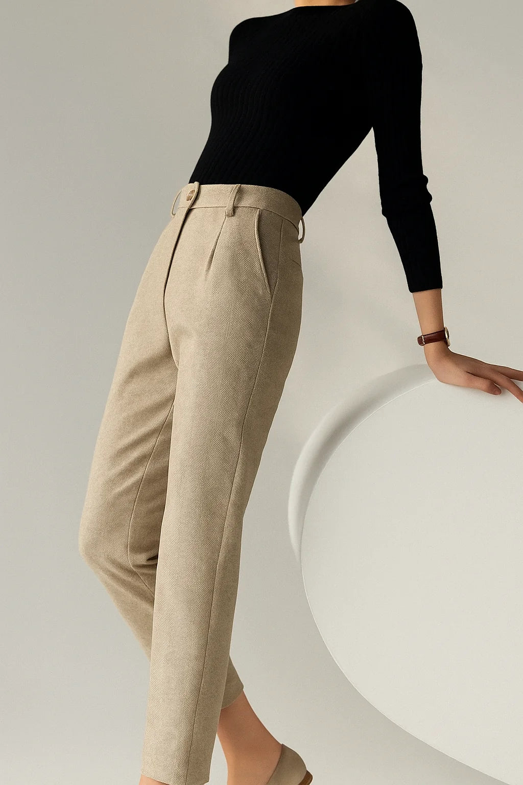 Sophie | Women's Tailored Wool Pants